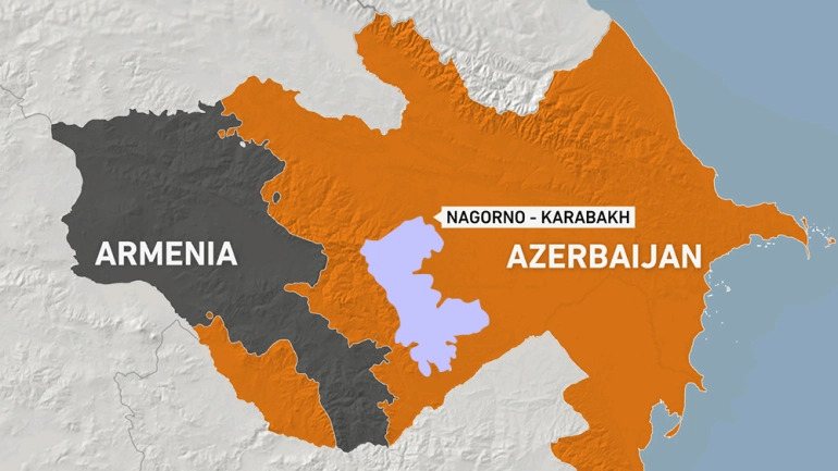 WEBMAP AZERBAIJAN ARMENIA NAGORNO KARABAKH