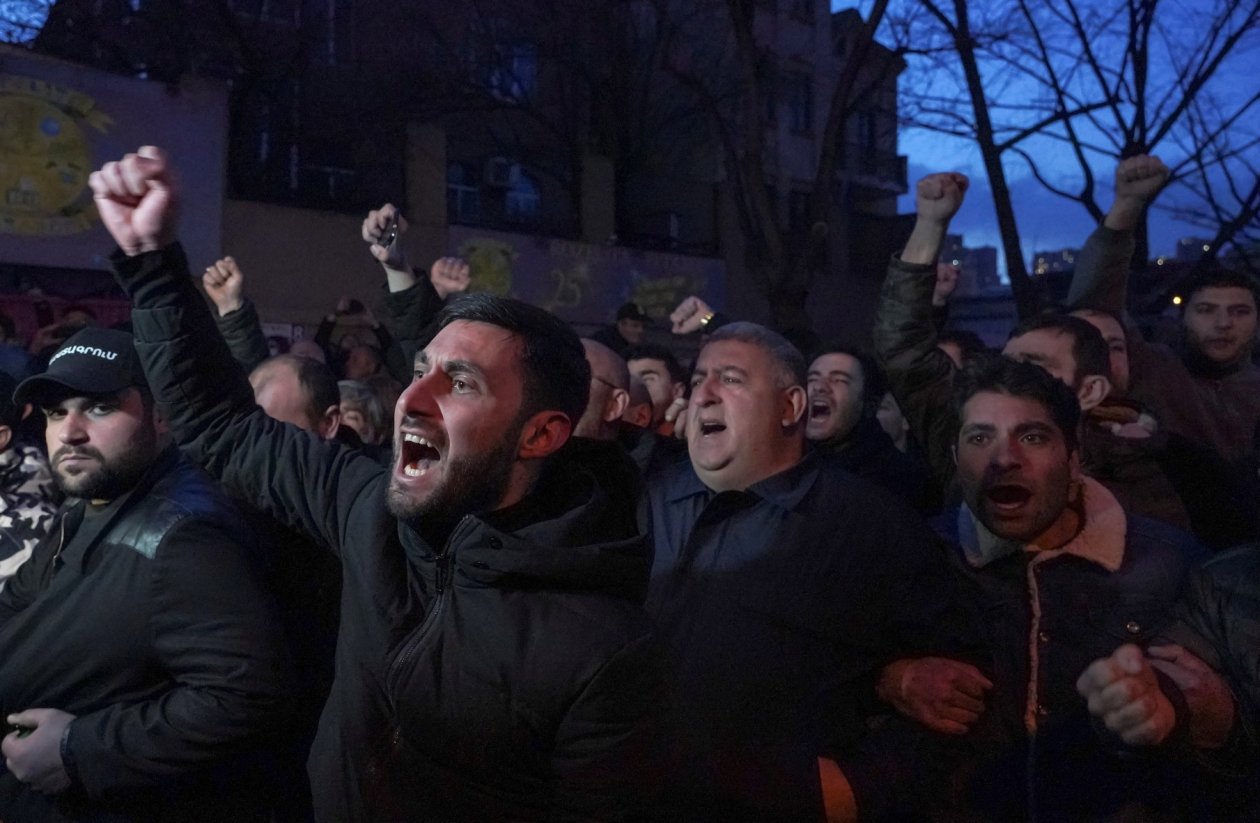 Armenian Opposition Rally
