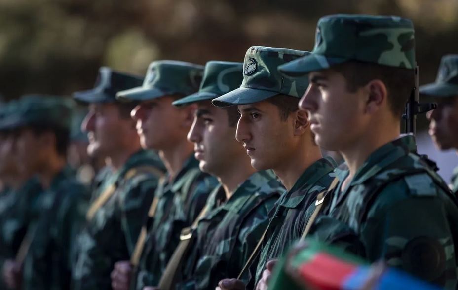 Azerbaijani soldiers