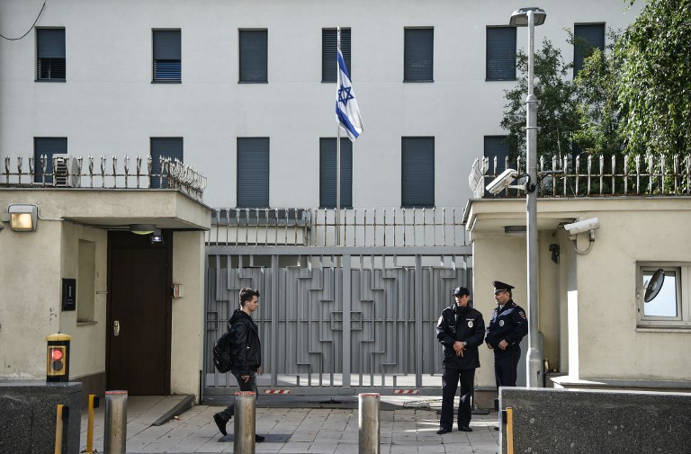 RUSSIA SYRIA PLANE CRASH IL 20M ISRAEL EMBASSY