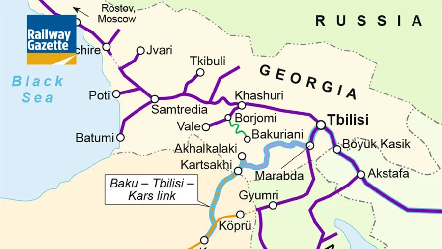 The Baku Tbilisi Kars Railroad