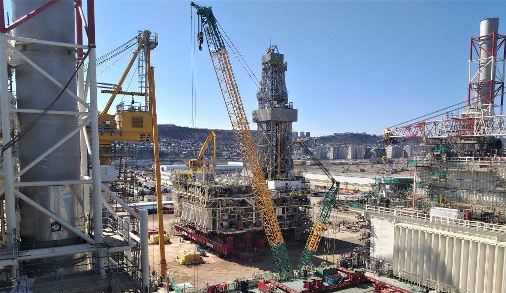 ACE Jack up and skiding works source BP