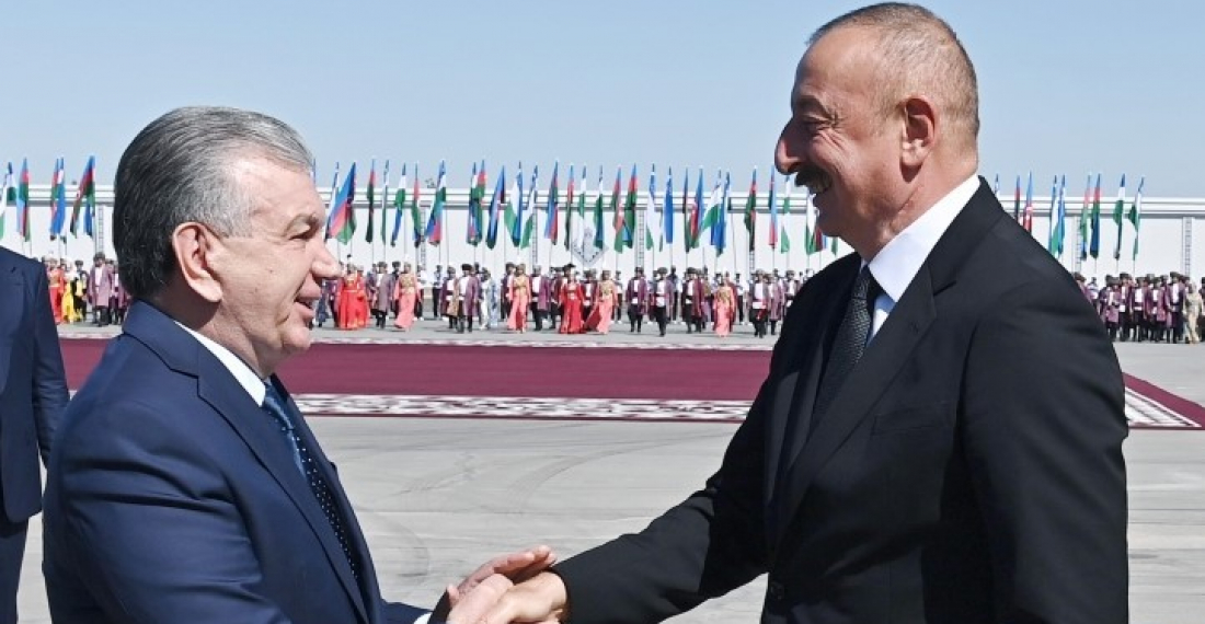 Mirziiyoyev and Aliyev
