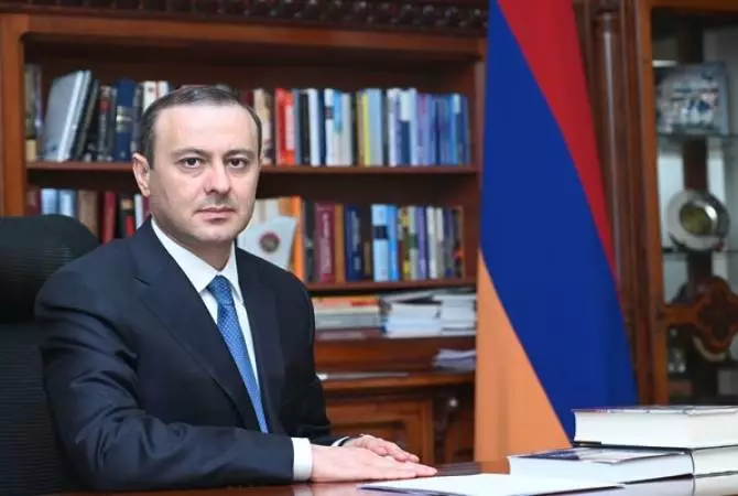 Security Council of Armenia Secretary Armen Grigoryan