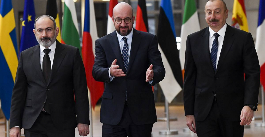 Aliyev pashinyan michel on