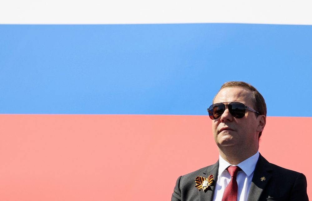 Ex russian president dmitry medvedev