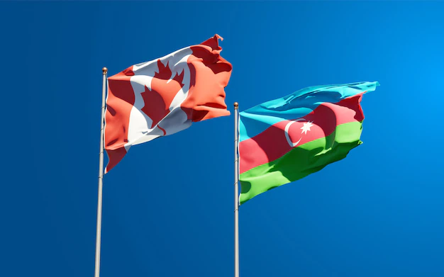 National state flags azerbaijan canada 337817
