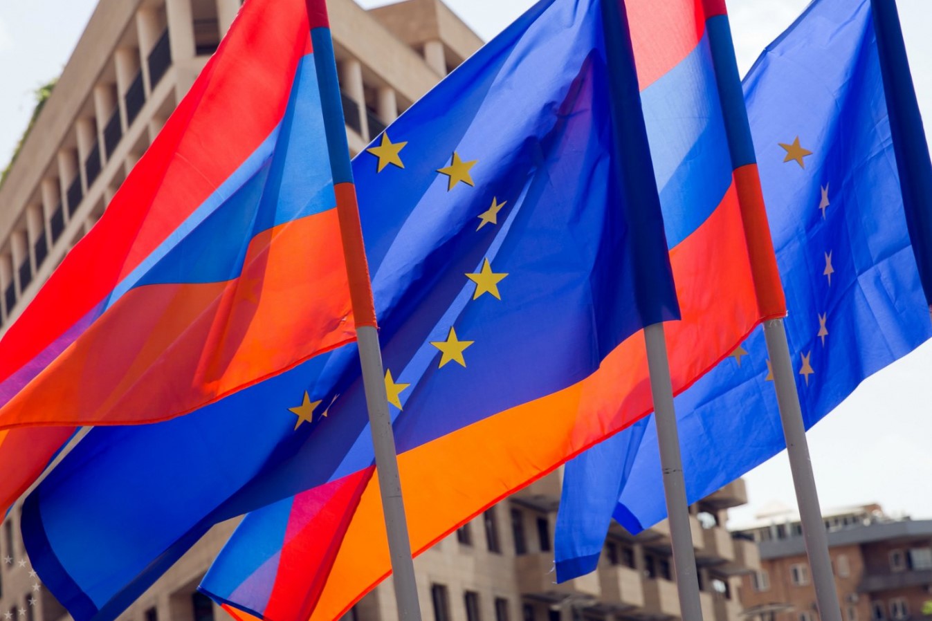 EU and Armenia flag 12 02