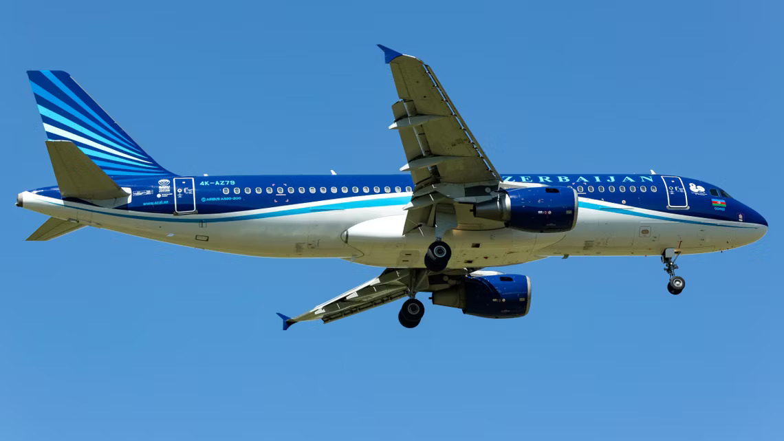 Azerbaijan airlines a320 shutterstock oleksander naumenko