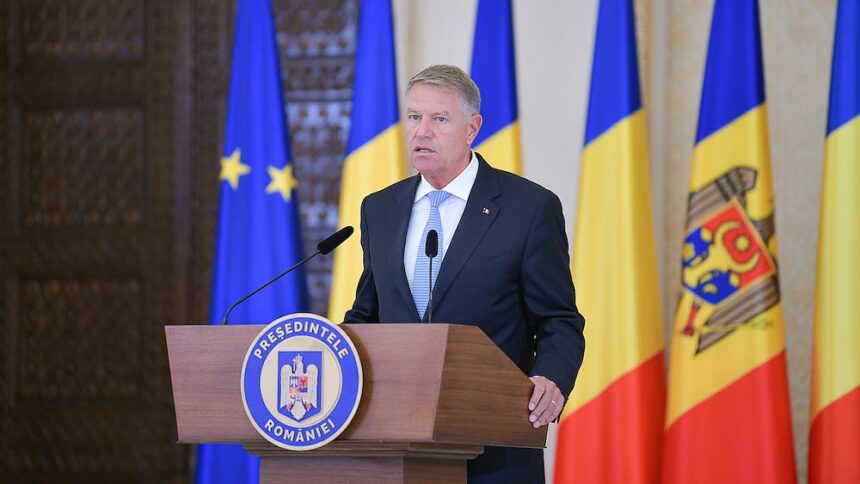 Klaus Iohannis press conference photo Presidency.ro