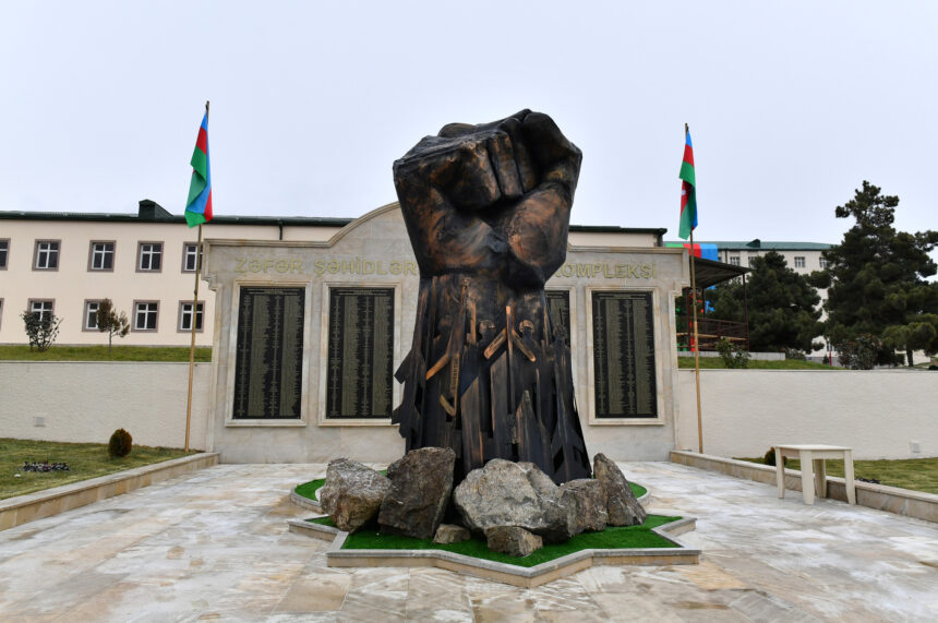 İlham Əliyev Xocavənd rayonunun Hadrut qəsəbəsinə səfər edib