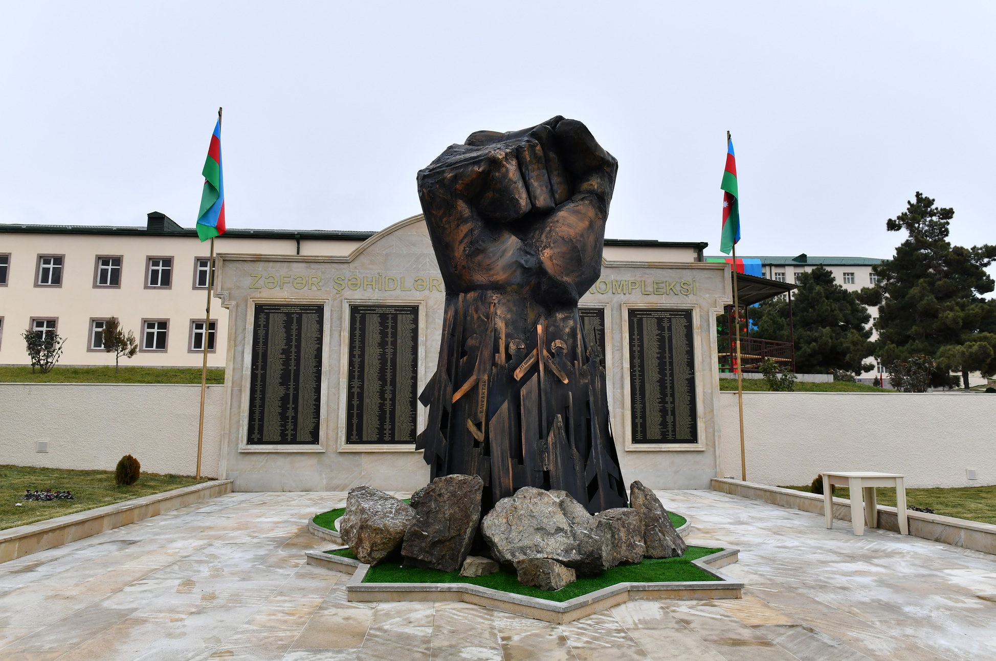 İlham Əliyev Xocavənd rayonunun Hadrut qəsəbəsinə səfər edib