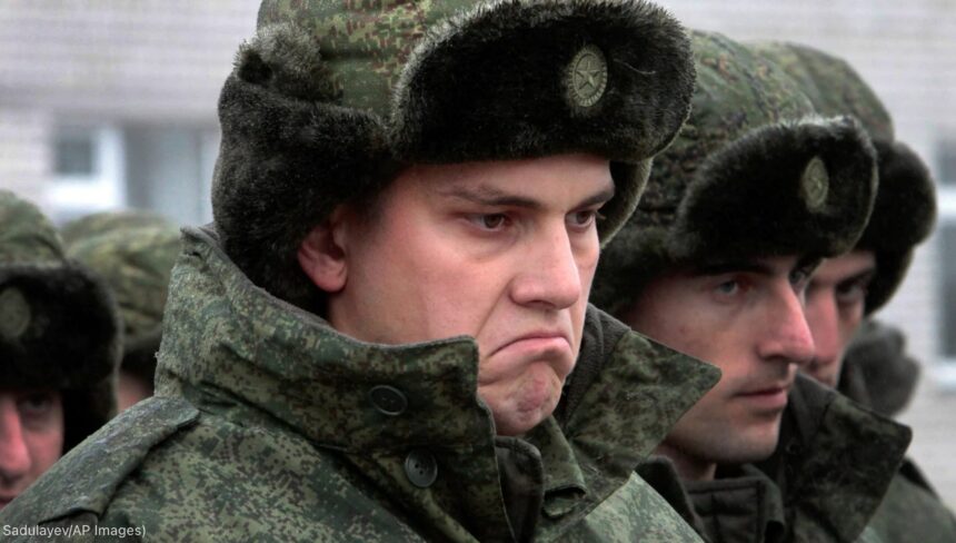 Russia conscripts Ukraine AP405504076499