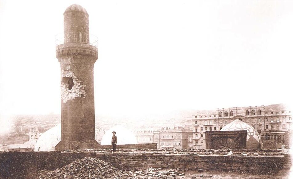 Şah məscidi 1918 ci il 31 mart hadisələrindən sonra