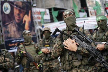 Kaempfer der hamas am 22 mai
