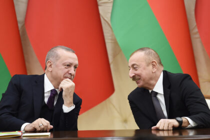 Recep Tayyip Erdogan 2020 visit to Baku with Ilham Aliyev