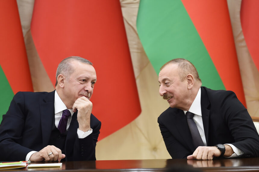 Recep Tayyip Erdogan 2020 visit to Baku with Ilham Aliyev