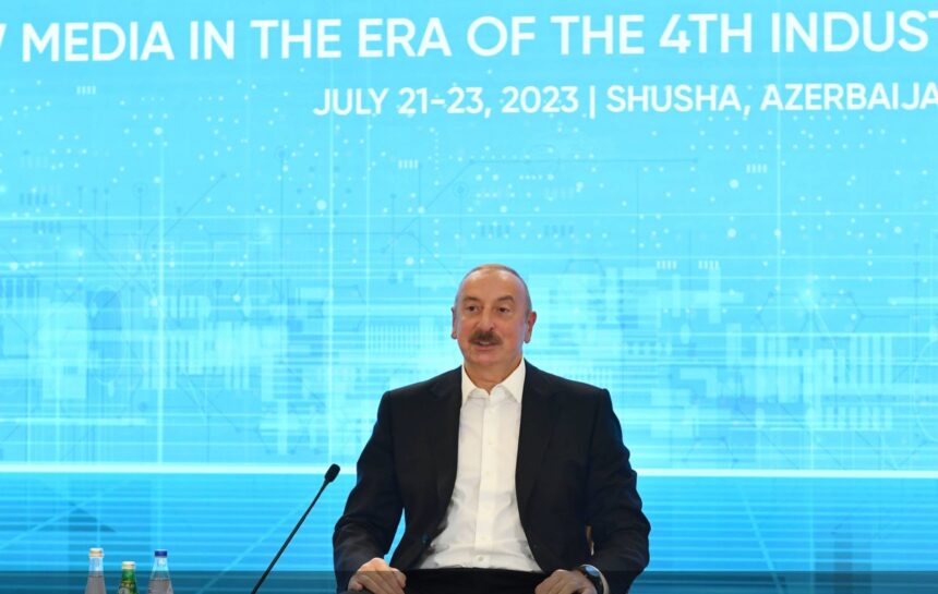 Opening Ceremony of Global Media Forum was held in Shusha A Official web site of President of Azerbaijan Republic
