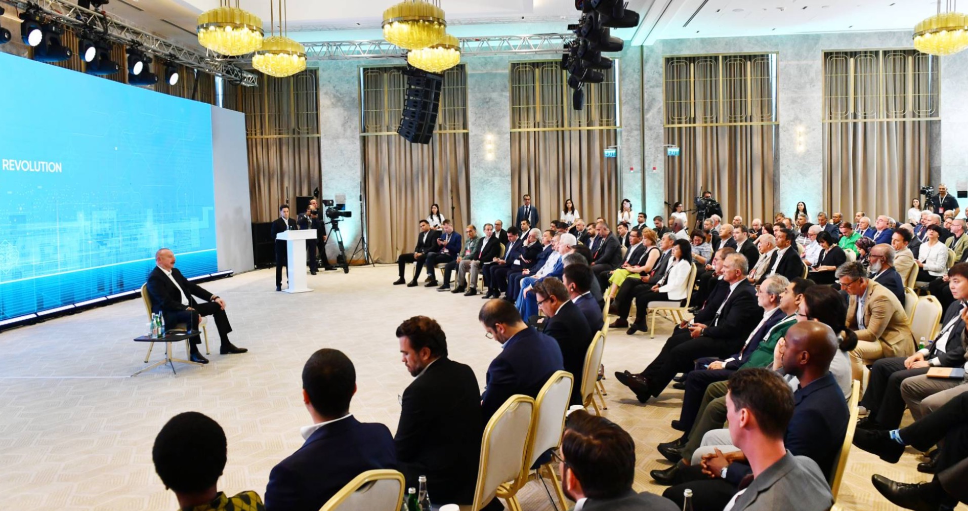 Opening Ceremony of Global Media Forum was held in Shusha A Official web site of President of Azerbaijan Republic