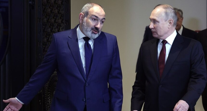 Pashinyan and Putin