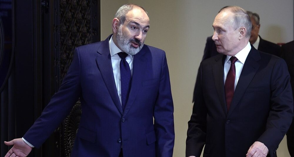 Pashinyan and Putin