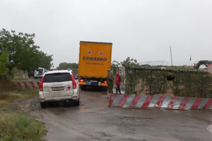 Russian red cross truck to khankendi