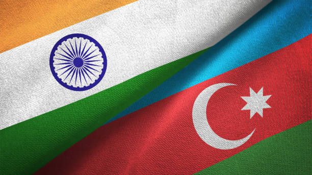 India Azerbaijan flag
