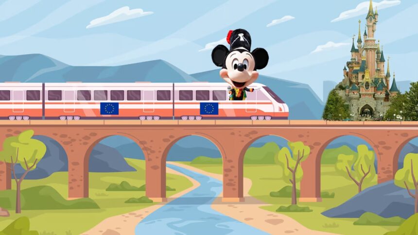 Train to disneyland