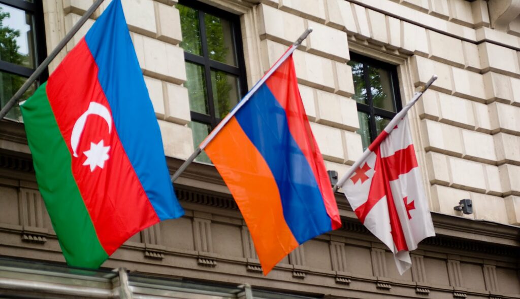 south-caucasus-flags