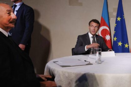 Azerbaijan Armenia Macron Michel Scaled
