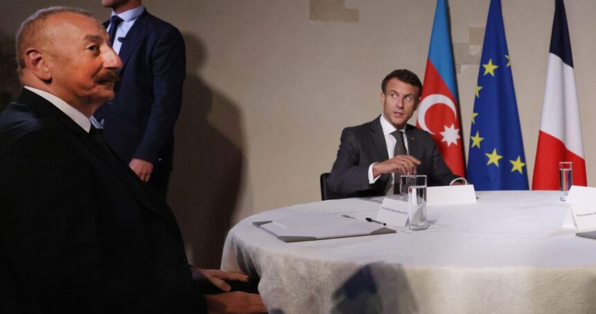 Azerbaijan Armenia Macron Michel Scaled