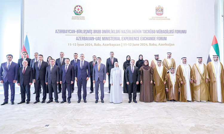 Uae Azerbaijan Officials