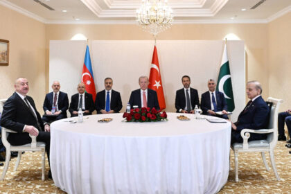 Pakistan Azerbaijan Turkey Presidents Meeting
