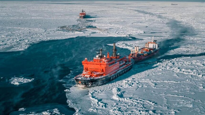 Icebreaker.escort Rosatom