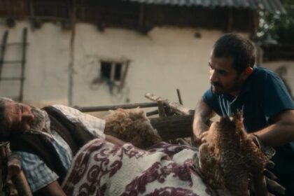 Scene from the film Monologue of a Lonely Man