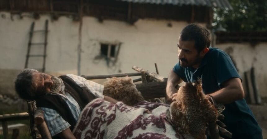 Scene from the film Monologue of a Lonely Man