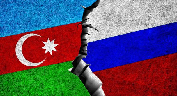 Stock photo azerbaijan russia flags together russia azerbaijan relations 1739229030