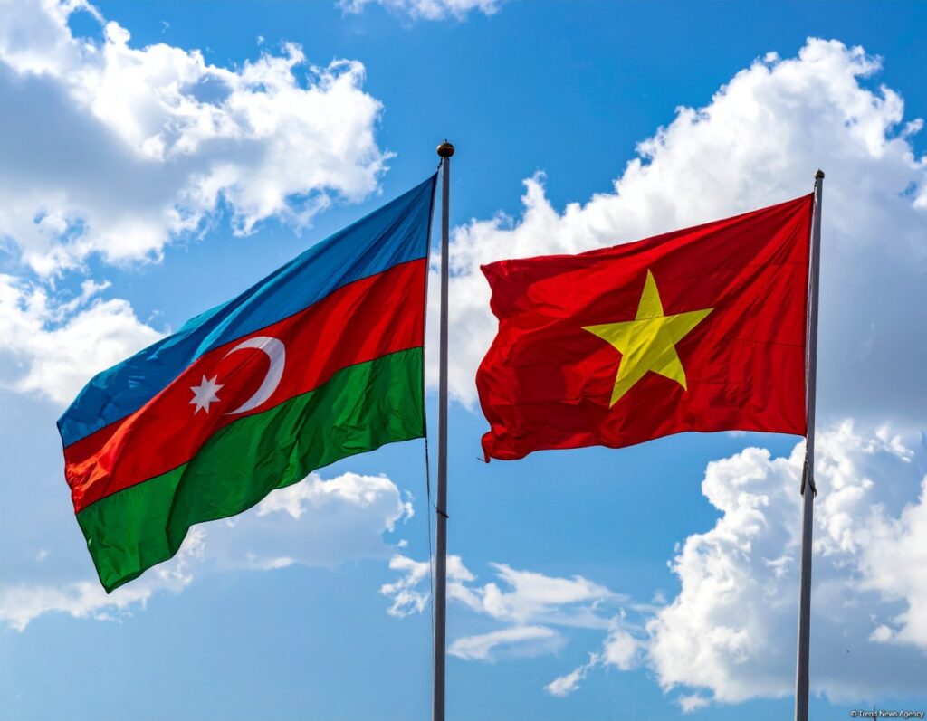 Trend azerbaijan vietnam flags