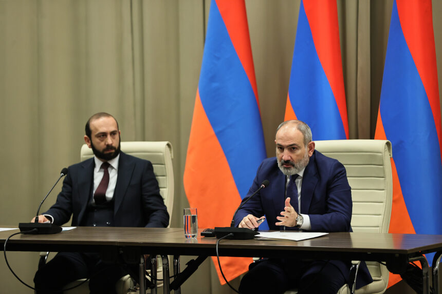 Nikol Pashinyan Ararat Mirzoyan