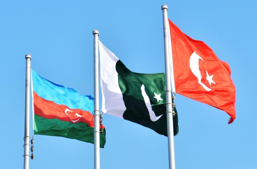Azerbaijan pakistan turkey flags 260721