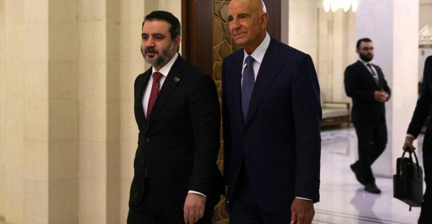 Syria fm and us envoy july 2025
