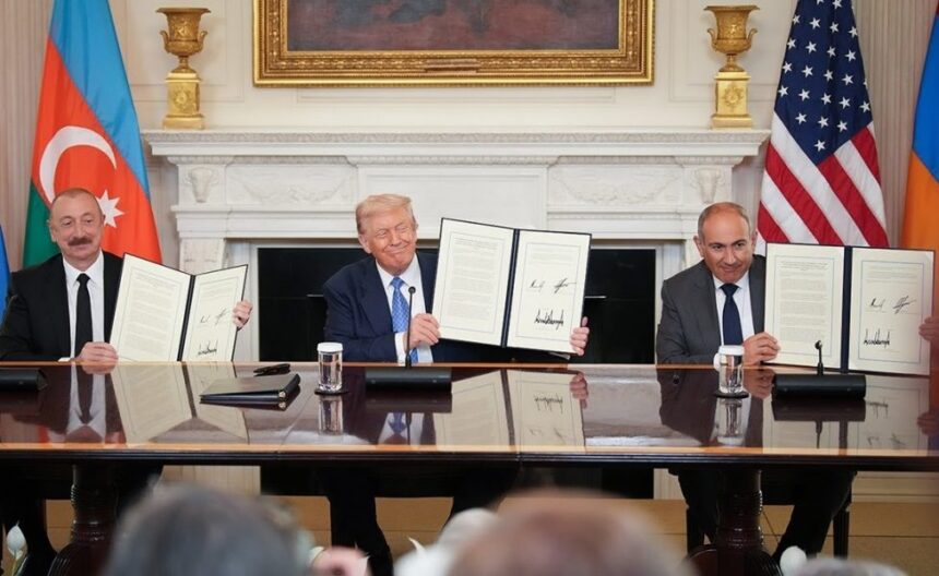 Ilham aliev donald tramp nikol pashinyan