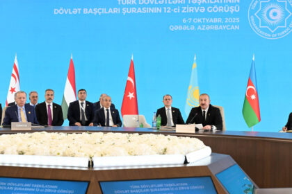 12th summit of the organization of turkic states president.az