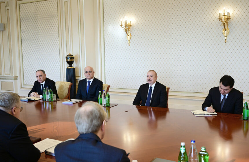 Ilham Aliev i Overchuk